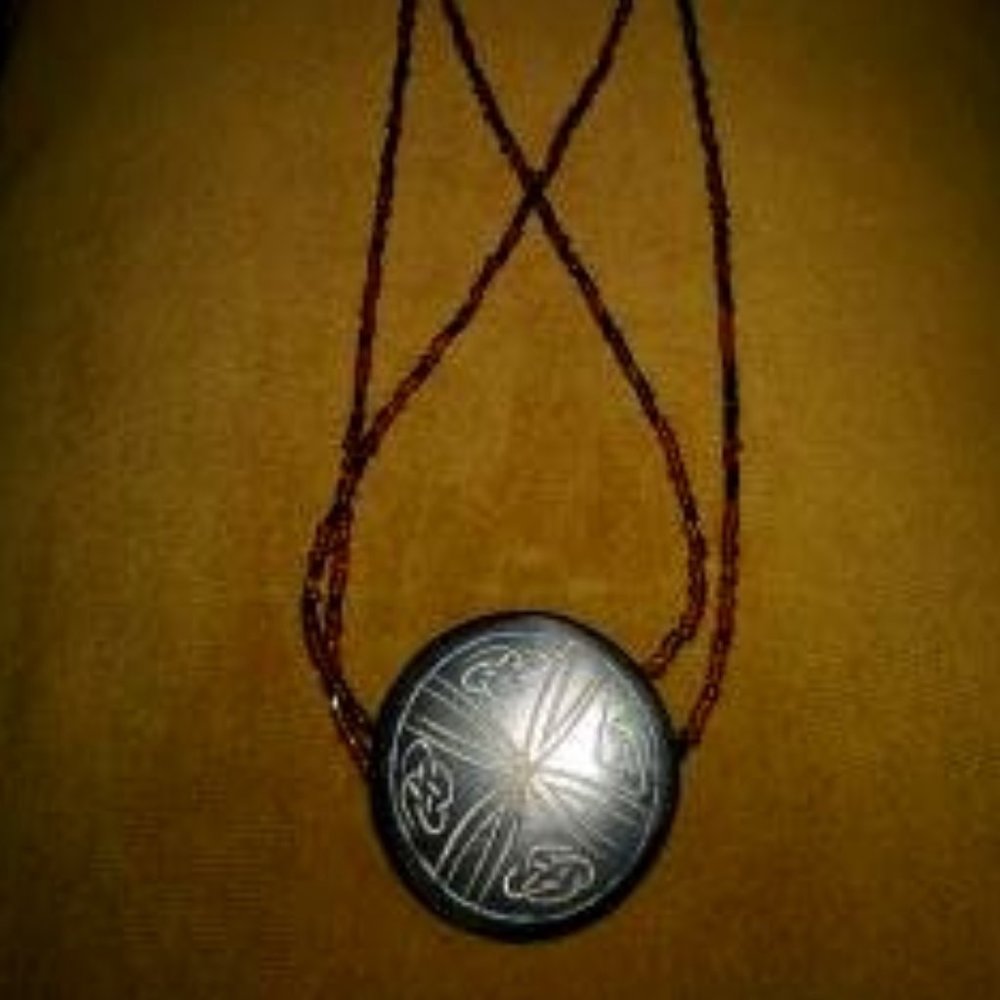 'Sensuous Sandalwood' Nile Necklace